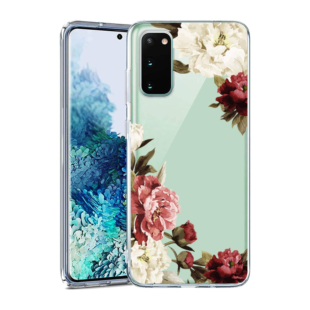 for Samsung Galaxy S20 FE 5G Case 6.5” Galaxy S20 FE Case Marble Clear wallet Transparent Pattern Transparent Soft Silicone Cover Ultra-Thin Protective TPU Cover for Samsung S20 FE Case 5G-32 32 - BeesActive Australia