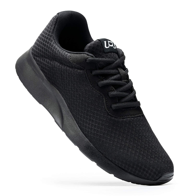 UDU 2021 Newest Running Shoes for Men Lightweight Comfortable Walking Shoes Fashion Sneakers 7 Black - BeesActive Australia