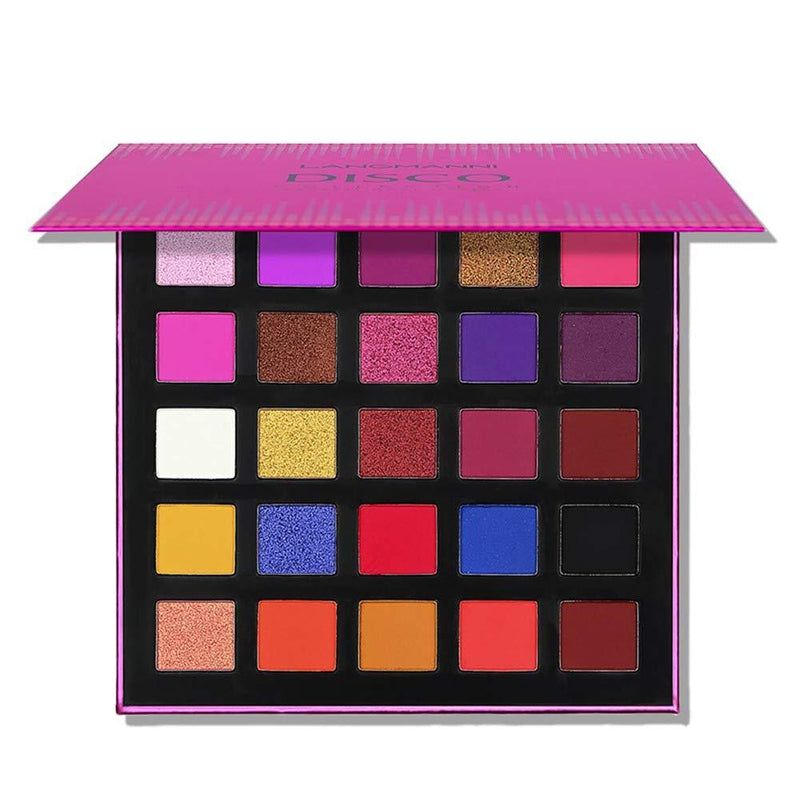 MKYUHP 25 Colors Waterproof Eyeshadow Palette, Matte High Pigmented Colorful Eyeshadow, Shimmer Bright Color Eye Shadow Powder, Easily Blend, Long-lasting Makeup Pallet A - BeesActive Australia