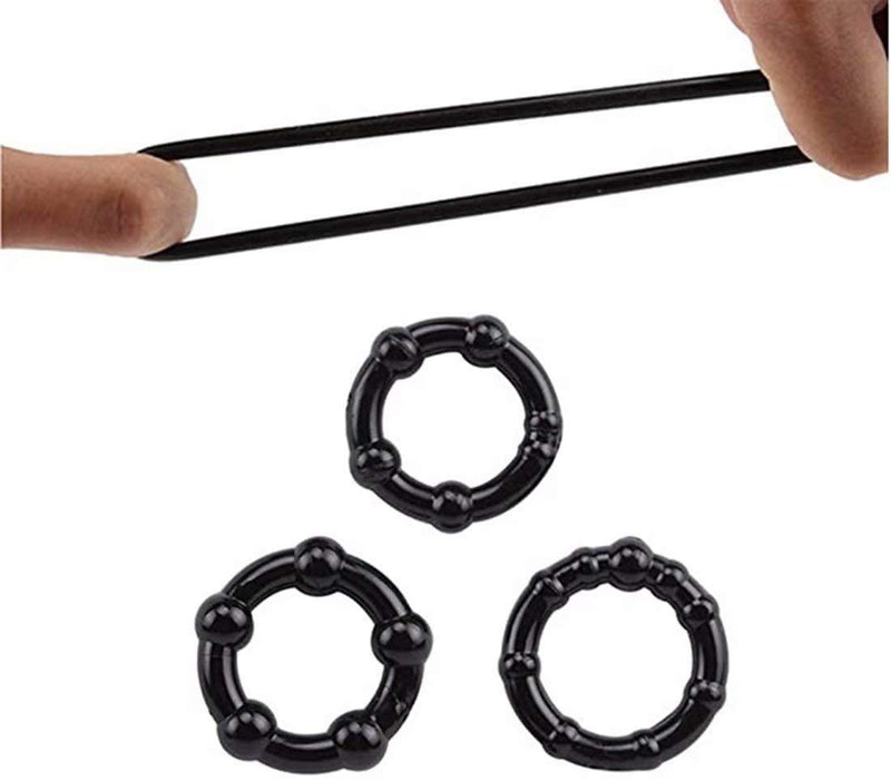 Black Sports Ring / 3-Piece Set - BeesActive Australia