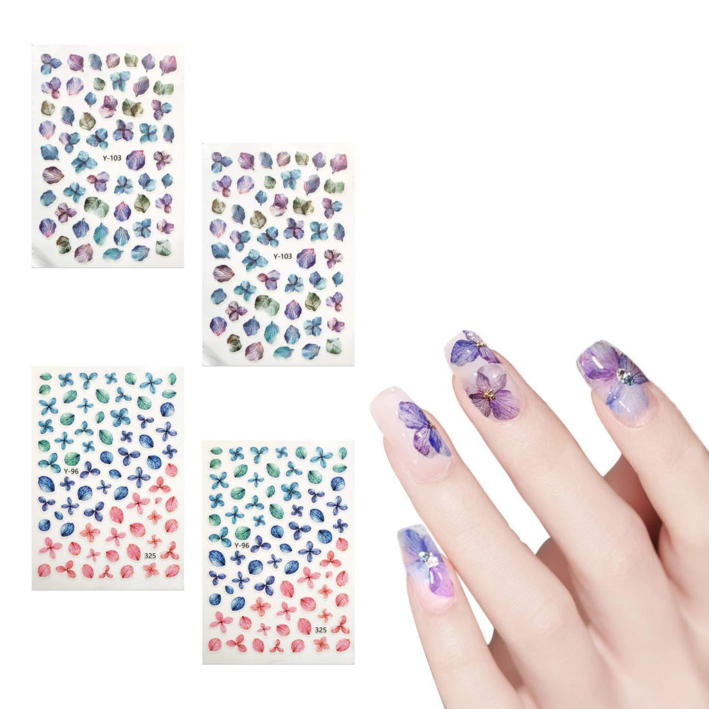 Nail Art Stickers -Nail Decals-Designer Nail Stickers-Ladies Petal Nail Stickers-Children Nail Stickers-Petal Nail Stickers-Nail Decoration Nail Stickers-Nail Salon Gifts for Girls - BeesActive Australia