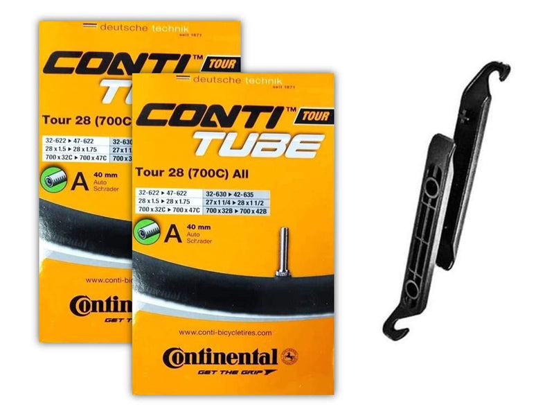 Continental Tour 28 700x32-47 40mm Schrader Valve - 2 Pack w/Levers - BeesActive Australia