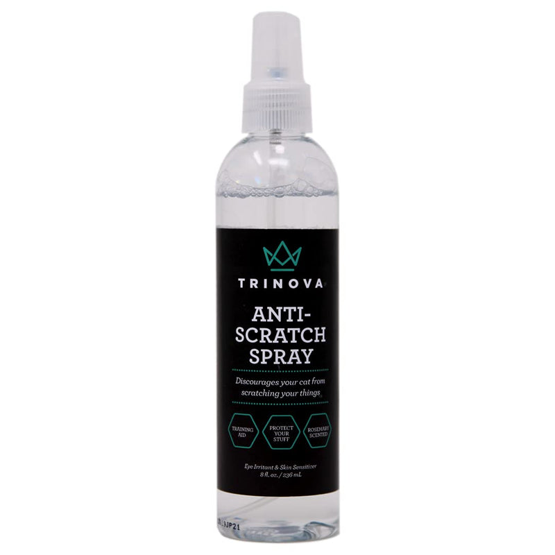 TriNova Anti-Scratch Cat Deterrent Spray for Kittens and Cats - Infused with Rosemary, Keep Cats from Scratching Furniture, Arm Chairs, and More - Indoor & Outdoor Use - BeesActive Australia
