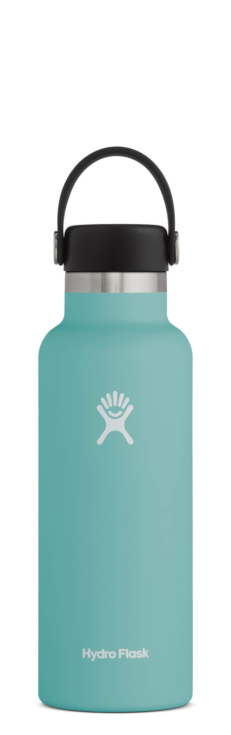 Hydro Flask Standard Mouth Flex Cap Bottle - Stainless Steel Reusable Water Bottle - Vacuum Insulated 18 Oz Alpine - BeesActive Australia