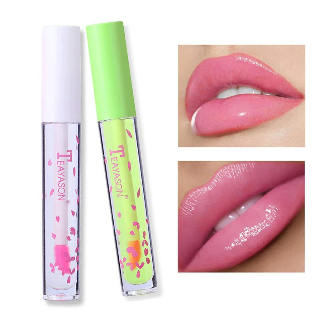 Eyret Shimmer Moisturizing Lipstick Color Chang Nourishing Hydrating Lipsticks Lip Plumper Mineral Lip Stick Natural Long-lasting Lip Oil for Women and Girls (Green2#) 2# - BeesActive Australia