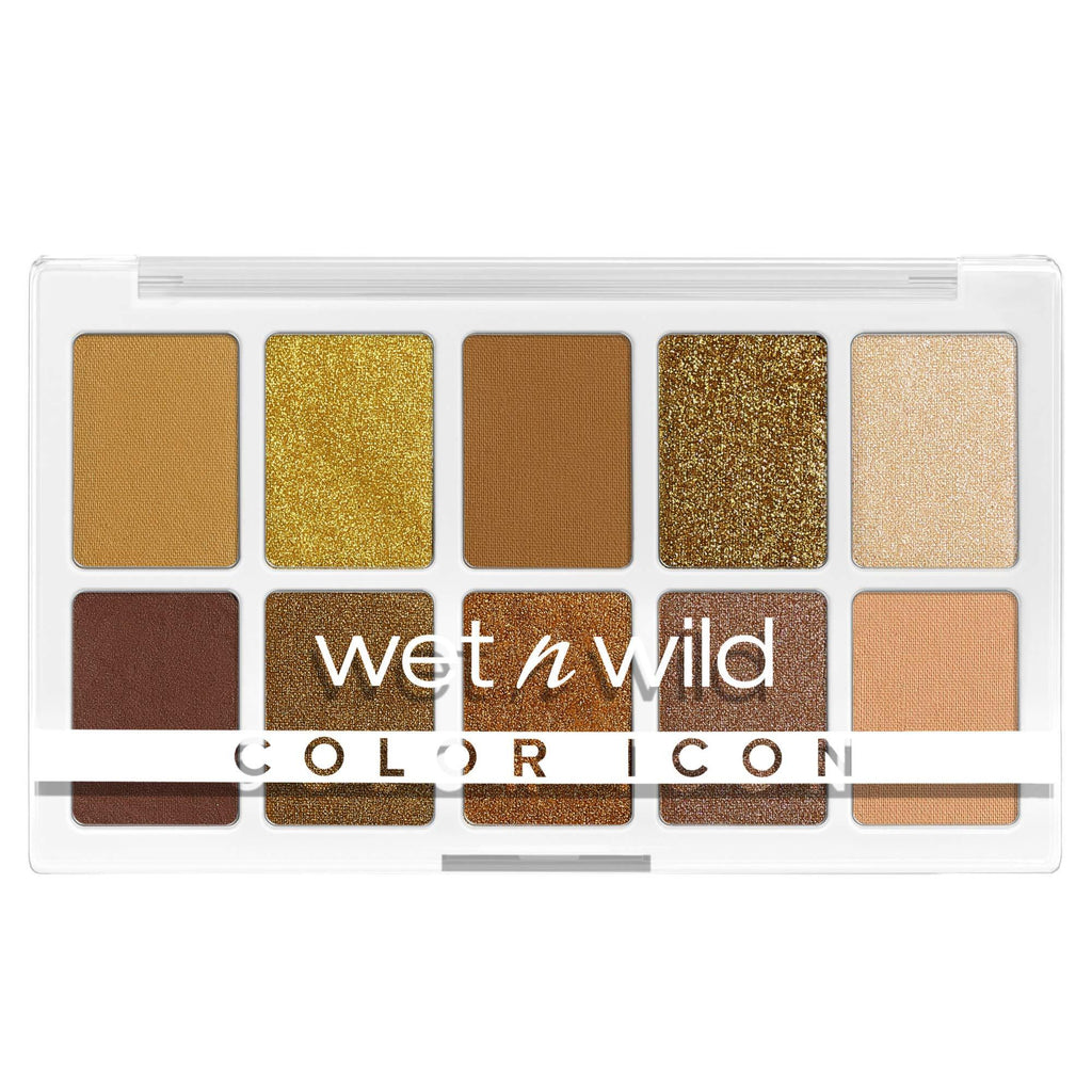Wet n Wild Color Icon 10Pan Makeup Palette LongWear Vegan, Call Me Sunshine, 0.42 Ounce - BeesActive Australia