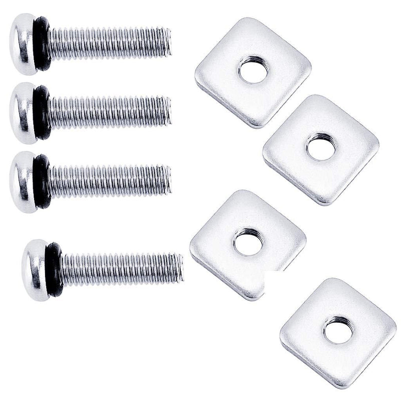 VTurboWay 3 Pack Surf Fin Nails Bolt Screws & Plate, M4 Phillips Screws - BeesActive Australia