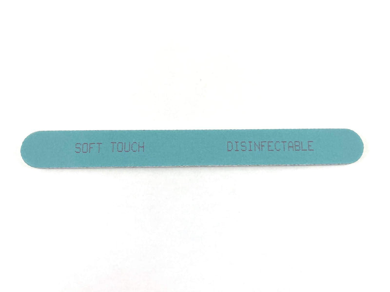 Soft Touch Nail File, Double Sided - 120/240 Grit, Light/Dark Blue, for Natural or Acrylic Nails, 7 Inch - 5 Piece 5 Pieces - BeesActive Australia