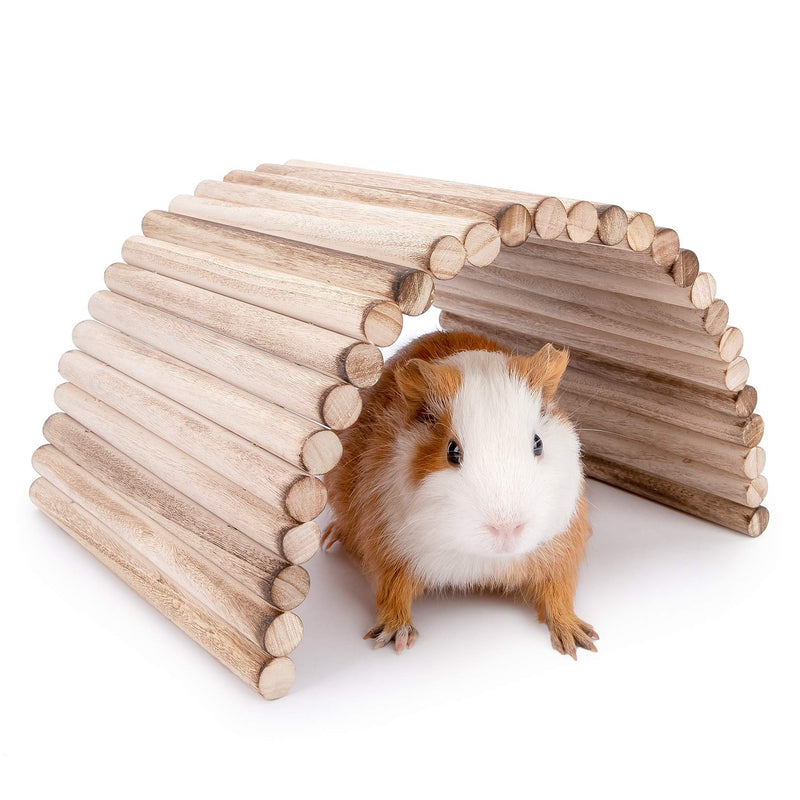 Niteangel Small Animal Climbing Toys - Suspension Bridge Ladder for Hamsters Gerbils Mice Rats Guinea Pigs or Other Small Pets 15.7'' x 7.8'' - BeesActive Australia