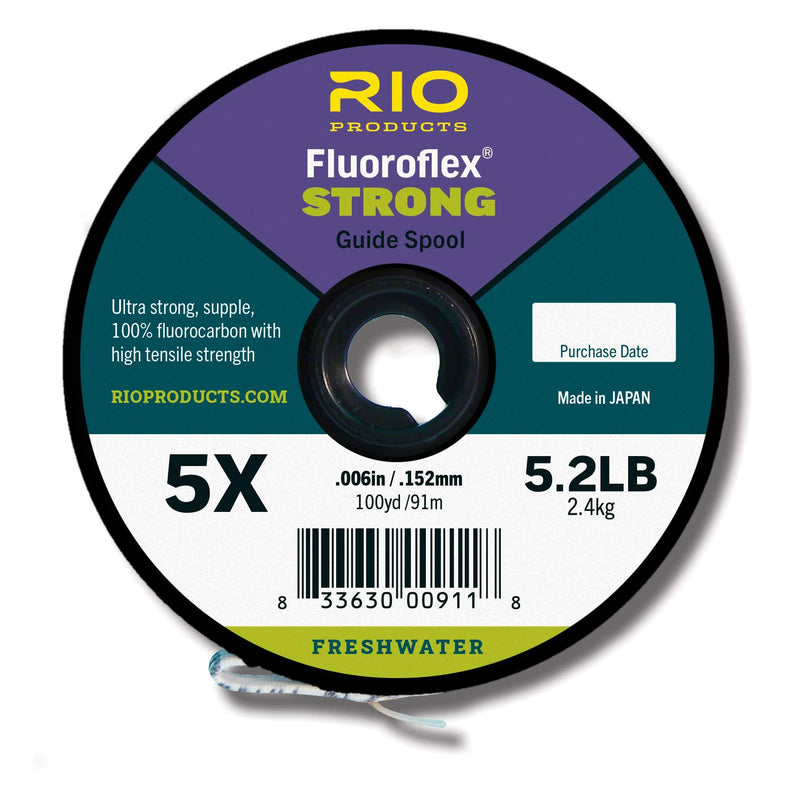 Rio Fluoroflex Strong Fluorocarbon Tippet 100 Yards 0X - BeesActive Australia