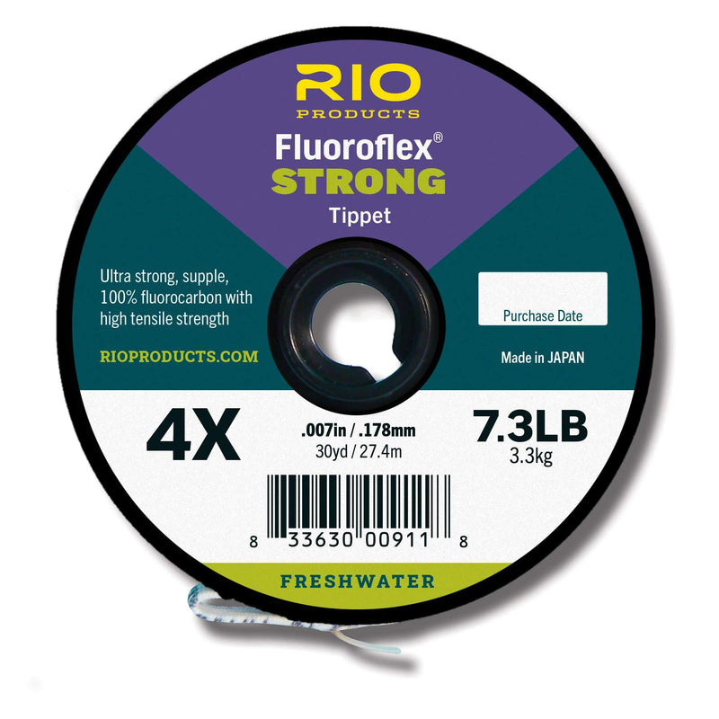 Rio Fishing Products FLUOROFLEX Strong Tippet 30YD 0X - BeesActive Australia