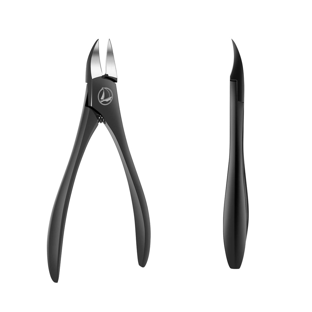 FREEPAZ Nail clippers for thick nails,Clipper for ingrown toenail,Toenail kit，Professional nail clipper,Toenail clippers for seniors,Nail clippers heavy duty (BLACK) BLACK - BeesActive Australia