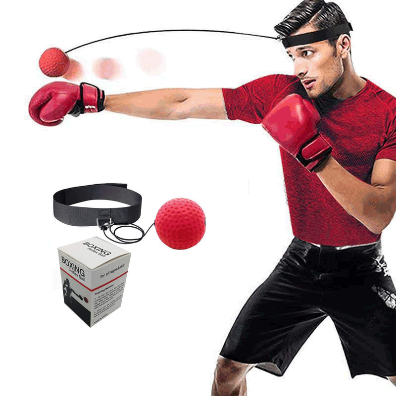 Boxing Ball Fight Reflex Ball ，Perfect for Training Speed Reaction, Softer Than Tennis Ball, Perfect for Reflex, Timing, Accuracy, Focus and Hand Eye Coordination Training of Boxing - BeesActive Australia