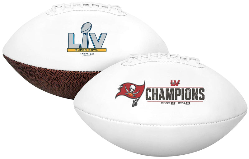 Tampa Bay Buccaneers, Super Bowl LV 2021 Champions Commemorative Football Official Size - BeesActive Australia