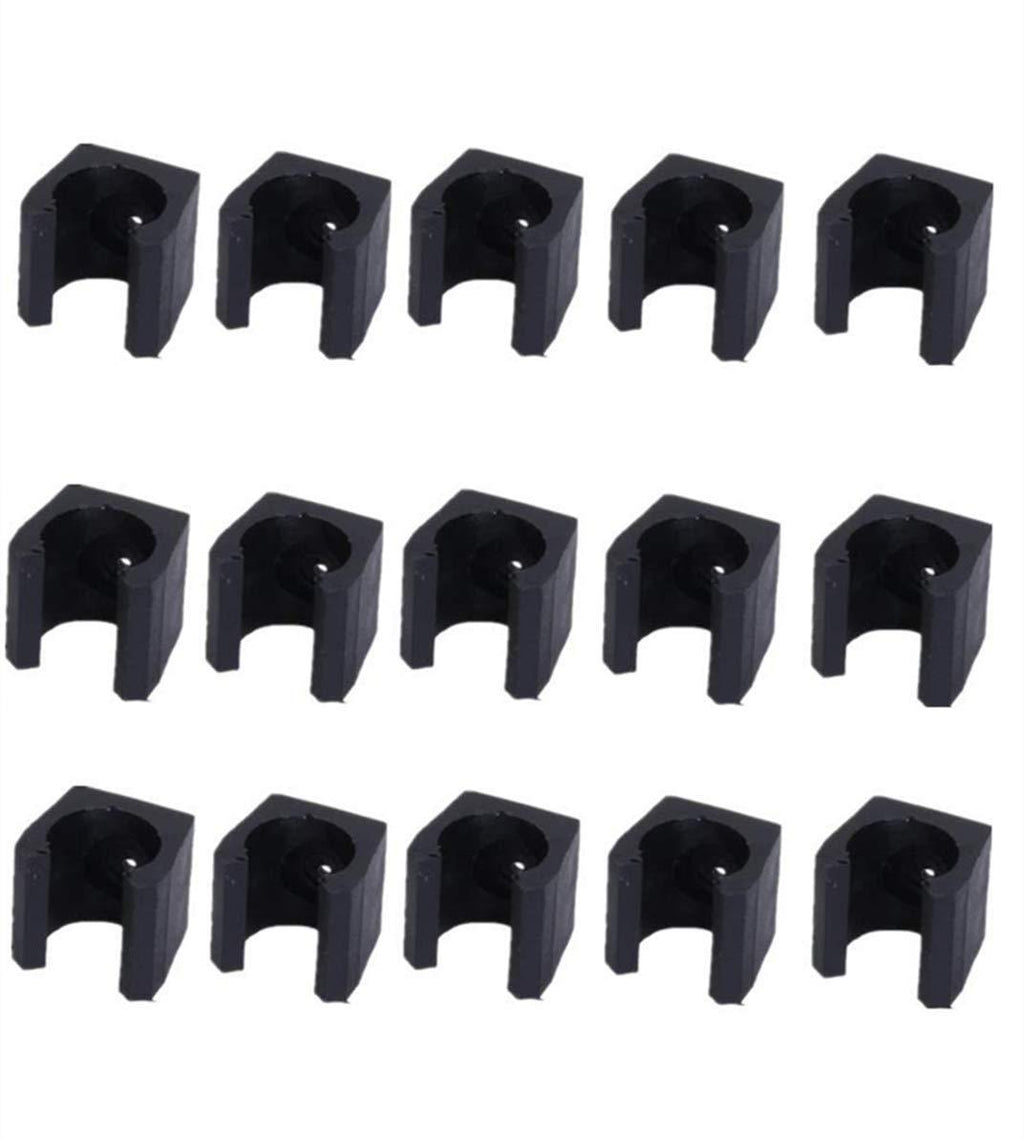 Mile 15 Pieces Billiards Snooker Cue Clips Cue Locating Clip Holder Small Cue Clips Storage Clamps fit for Pool Cue Racks Small Size - BeesActive Australia