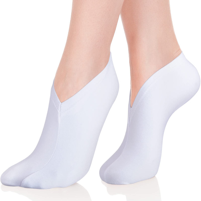 10 Pairs Moisturizing Socks Overnight, Spa Socks for Dry Feet, Moisture Enhancing Socks, Cosmetic Moisturizing Socks for Women and Men, White - BeesActive Australia