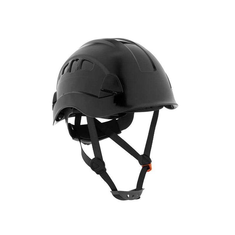Jackson Safety CH-400V Hard Hat, Industrial"Climbing" Style, 6-pt.Suspension, Vented, Black, 20927 - BeesActive Australia