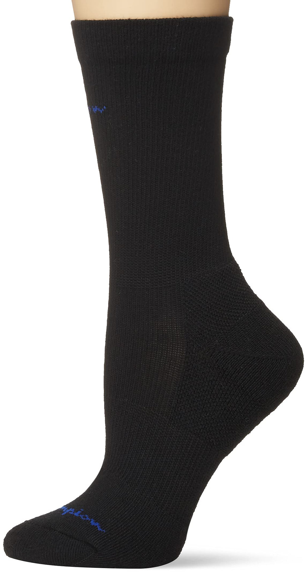 Champion womens Women's Crew Compression Sport Socks 5-9 Black - BeesActive Australia