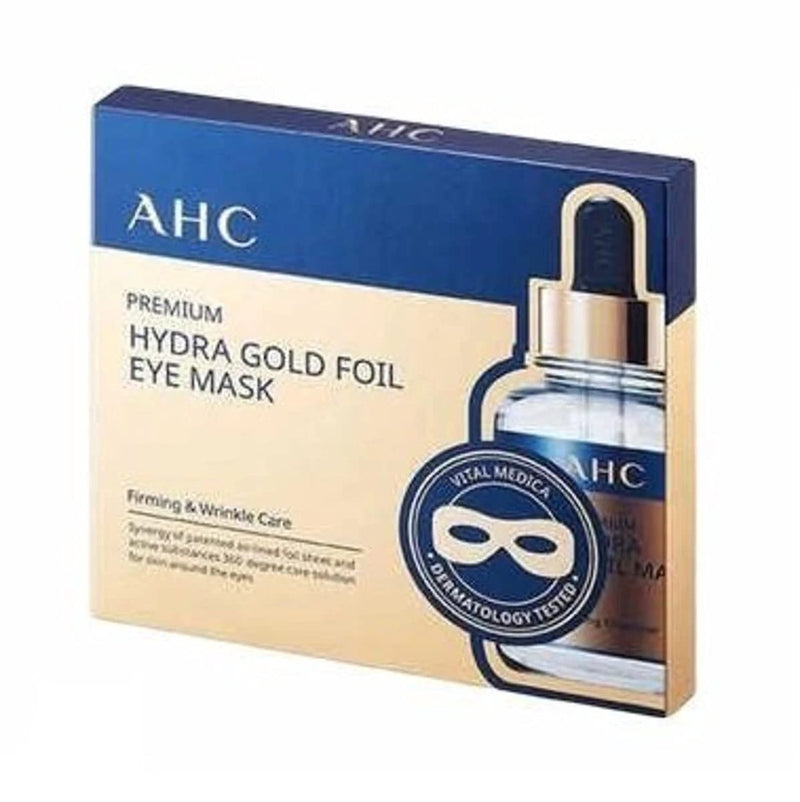 AHC Premium Hydra GOLD Foil Eye Mask 7ml /0.23 fl.oz. (Pack of 5) - BeesActive Australia