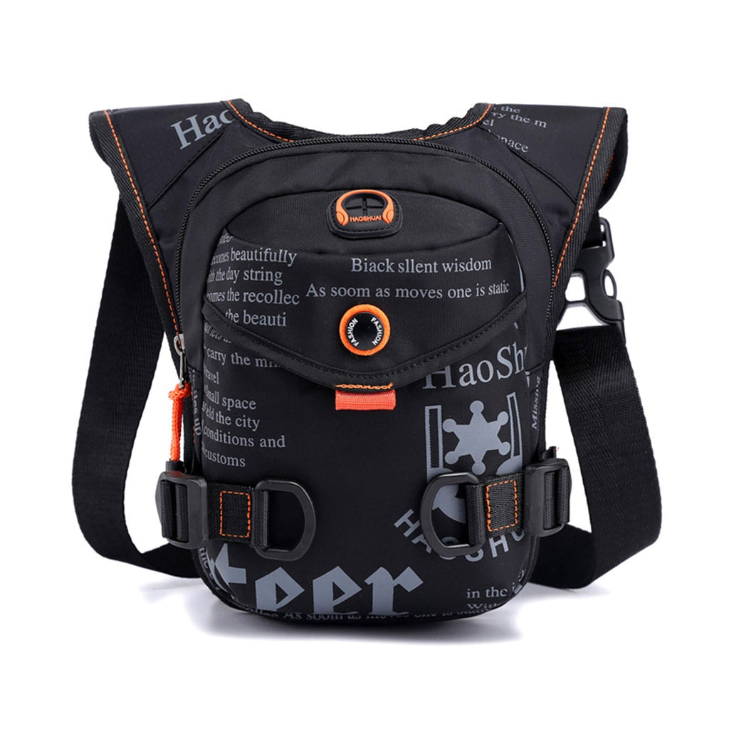 Waist Packs Waterproof Nylon Fanny Pack Multifunctional Belt Bag Bike Waist Bag for Men Women Black - BeesActive Australia