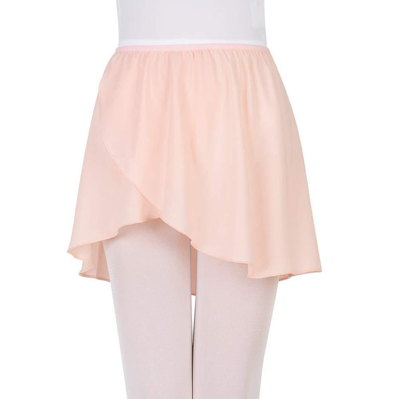 UBRAND Ballet Pull-On wrap Skirt Chiffon Dance Skirt with Elastic Waistband for Girls&Women Pink Small - BeesActive Australia