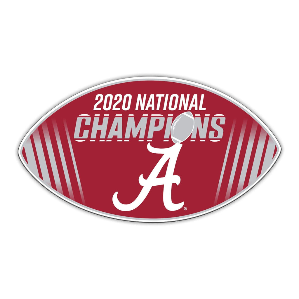 Fremont Die NCAA Alabama Crimson Tide 2020 College Football National Champions 12-Inch Magnet, Team Colors 12" - BeesActive Australia