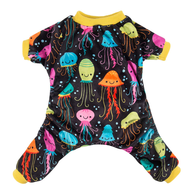 CuteBone Dog Clothes Pjs Dog Apparel Dog Jumpsuit Pet Clothes Pajamas XXL(Chest Girth22’’-22.5’’ Back Length18’’-18.5’’) 1#Jellyfish - BeesActive Australia