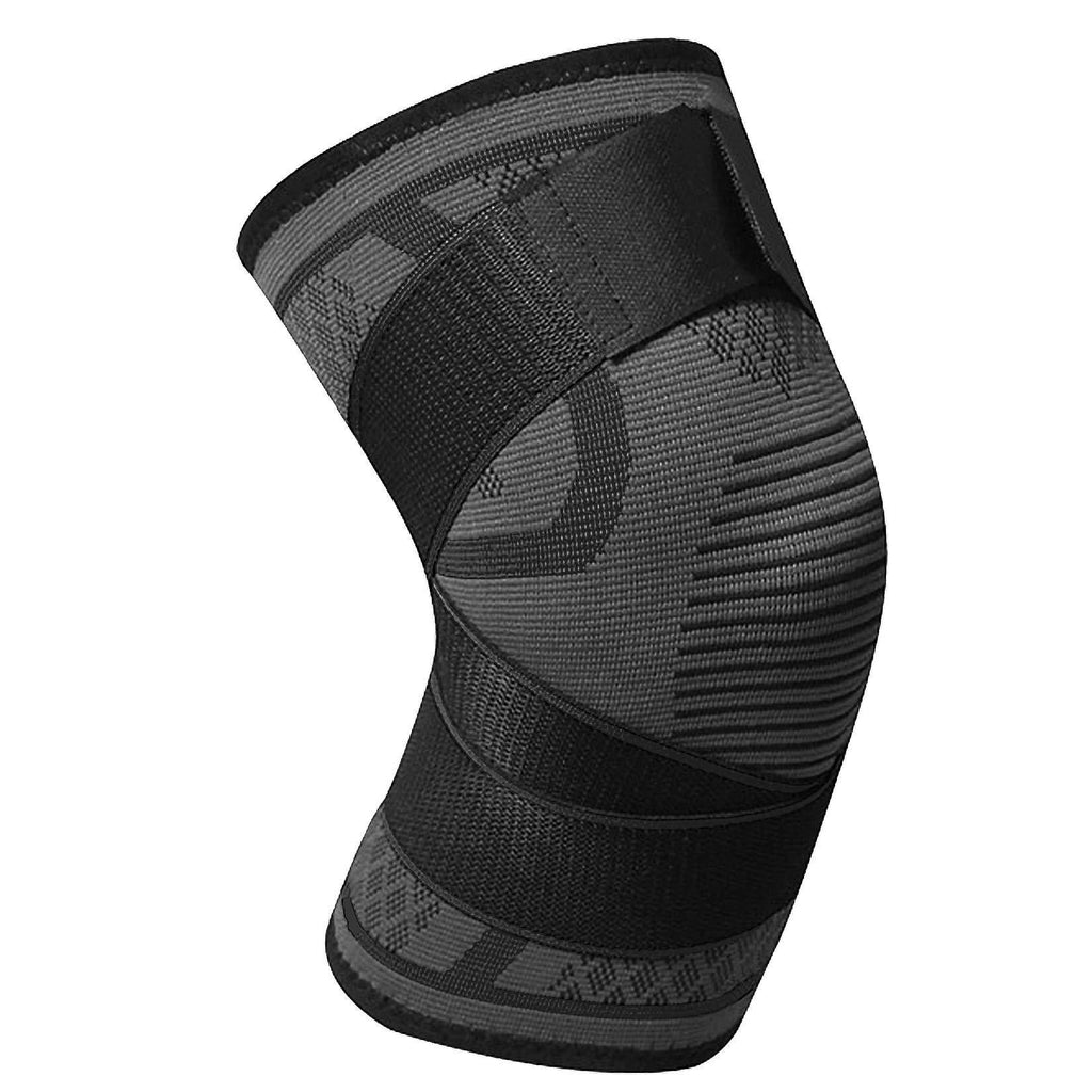 Knee Sleeve, Compression Fit Support -for Joint Pain and Arthritis Relief, Improved Circulation Compression - Wear Anywhere - Single (Black, Small) Black - BeesActive Australia