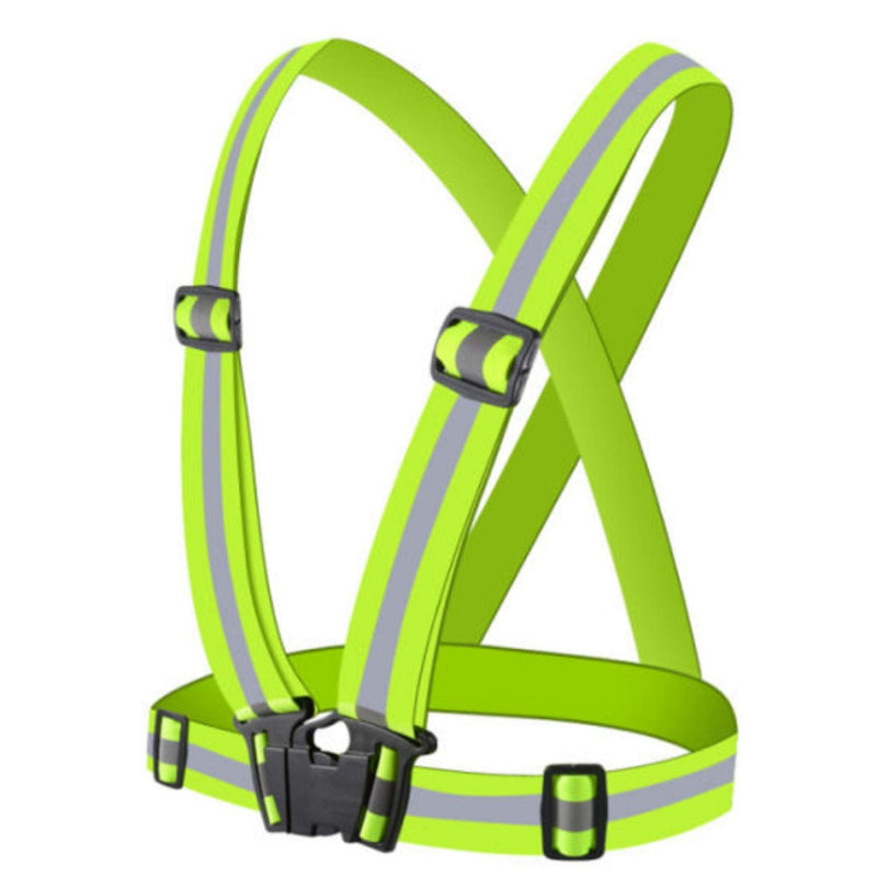 Reflective Vest Safety Vest Reflective Vest Running Adjustable Vest Reflective Running Gear Waist Belt Elastic Safety Vest for Outdoor Jogging, Cycling, Walking, Motorcycle Riding and Running - BeesActive Australia