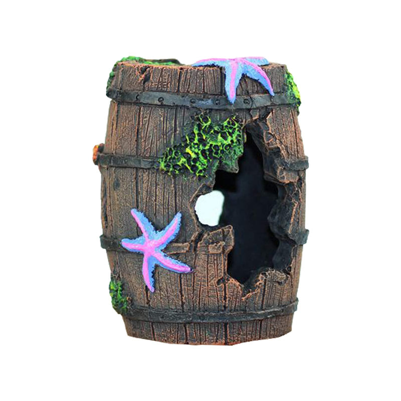WishLotus Aquarium Fish Tank Decorations, Theme Plastic Plants Fish Cave Aquarium Castle Mermaid Ornaments, Shipwreck Hideouts Fish Tank Accessories Décor - BeesActive Australia