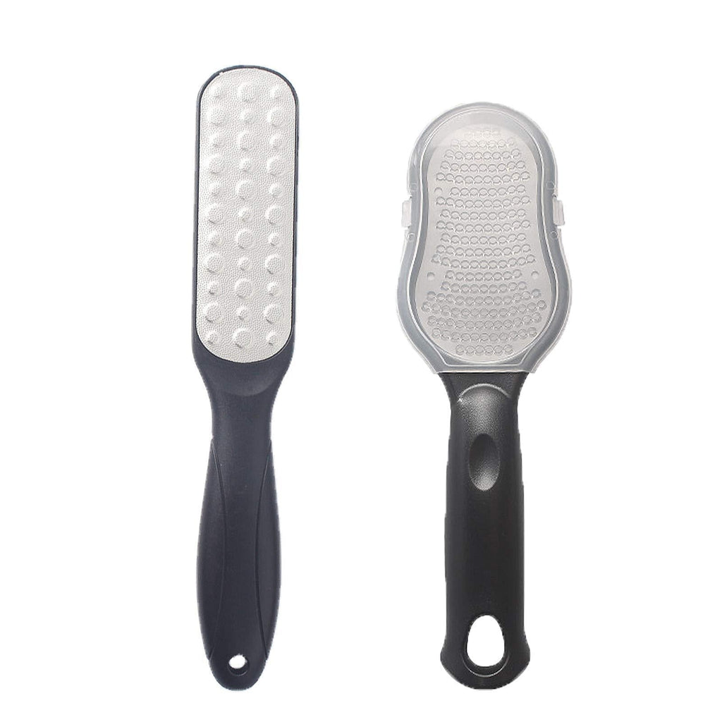 FOREADA 2 PCS Foot File Callus,Stainless Steel Foot Rasp & Dual Sided Foot File Professional Pedicure Tools Premium Colossal Foot Scrubber to Remove Corns,Dead Skin,Cocoon, Both Wet and Dry Feet - BeesActive Australia
