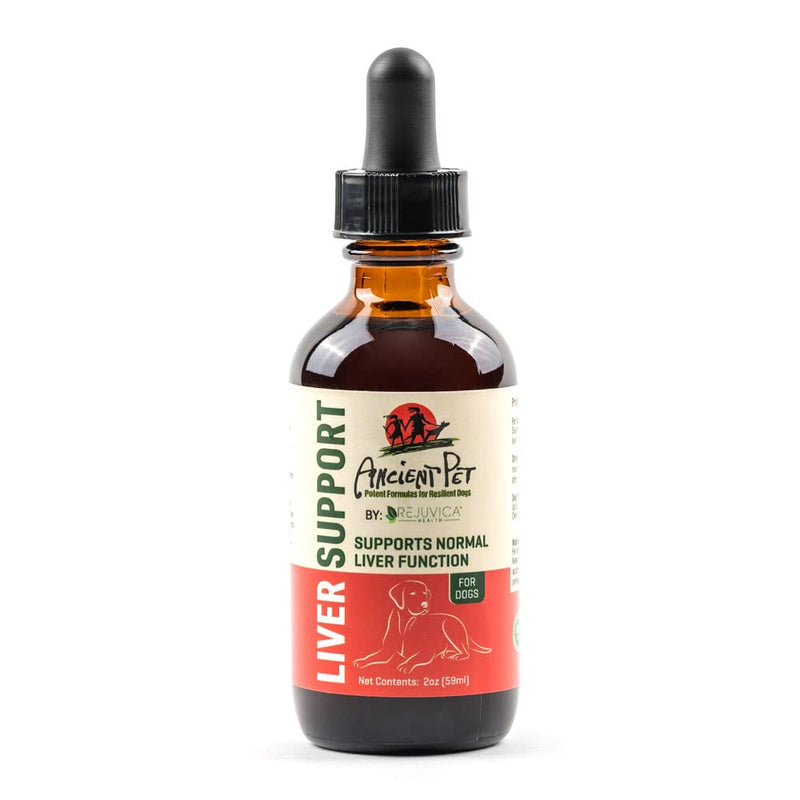 Ancient Pet Liver - Advanced Liver Support Supplement for Dogs - Liquid Delivery for Better Absorption - Milk Thistle, Dandelion, Artichoke & More! - BeesActive Australia