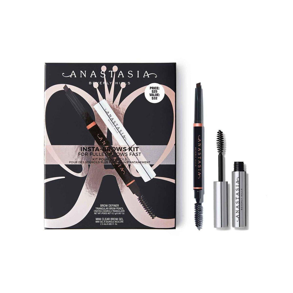 Anastasia Beverly Hills - Insta Brows Kit Dark Brown - BeesActive Australia