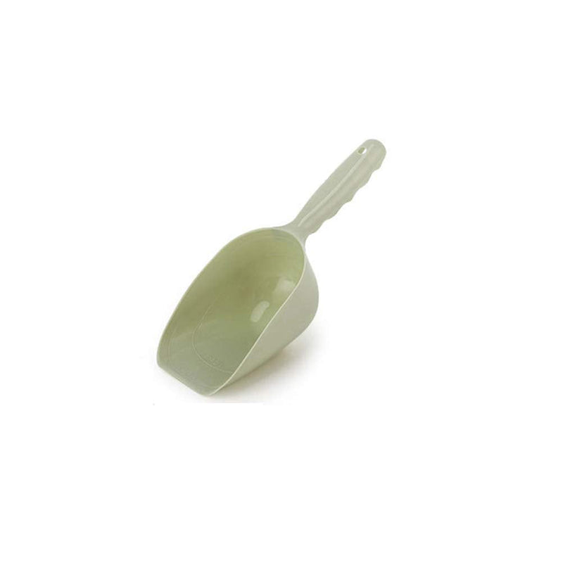 WZYuan1-Cup Pet Food Scoop, Lines for 1/2 Cup and 1 Cup Dog Puppy Cat Bird Rabbit Plastic Pet Food Scoop light green - BeesActive Australia