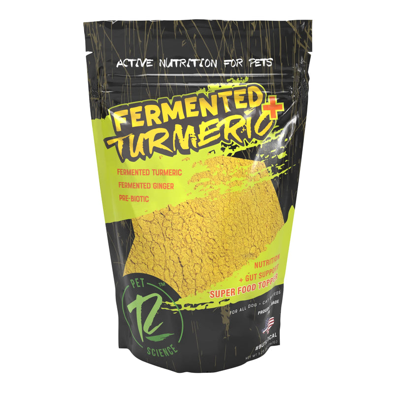 ROGUE PET SCIENCE Turmeric Plus for Dogs - Tasty Powdered Ginger & Fermented Turmeric Dog Food Topper - Supports Joint Inflammation, Allergies, Gut and Digestion - Helps Reduce Swelling(5.25 oz) - BeesActive Australia