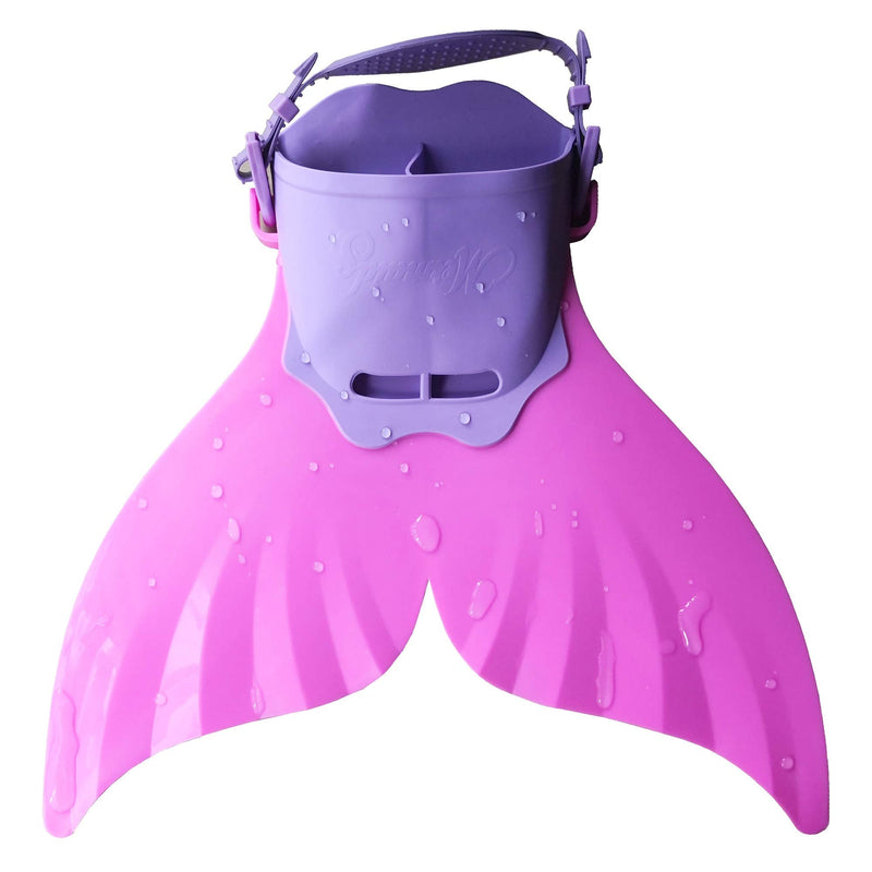 GALLDEALS Mermaid Monofin, Swim Fin for Kids, Girls, Boys, Monofin Mermaid Tails for Swimming Pink Kid Size - BeesActive Australia