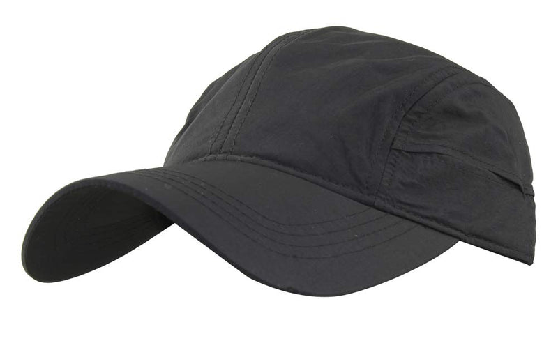 MINAKOLIFE Men Women Sun Hat Peaked Baseball Golf Cap Breathable Anti UV Waterproof Outdoor Quick-Drying Hats Black2 - BeesActive Australia