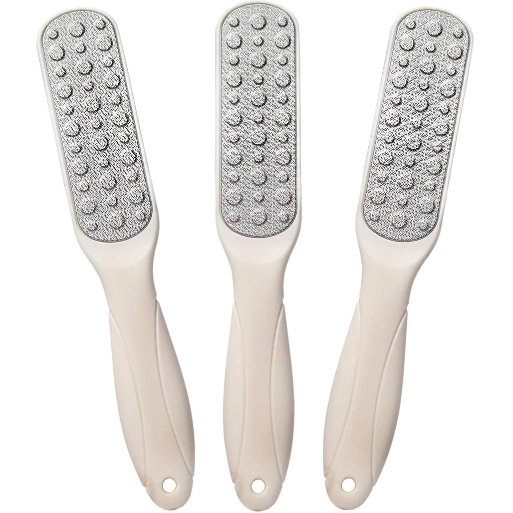 Foot File 3 Pcs Double-Sided Professional Pedicure Tools Kit,Callus Remover,Heel Scraper for Feet, Foot Rasp Buffer Grinder for Dead Skin,Heel Scraper for Wet and Dry Feet - BeesActive Australia