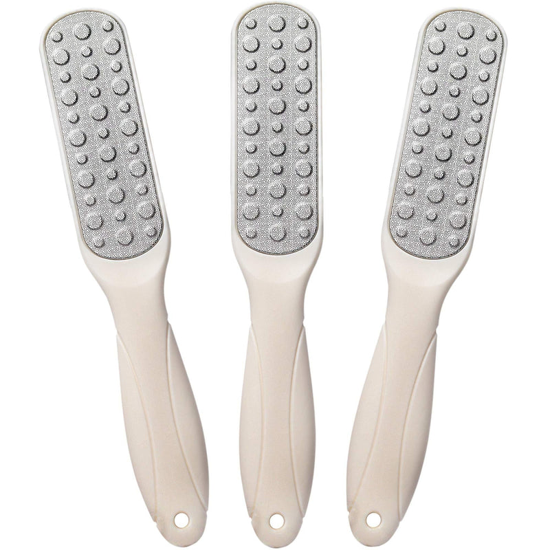 Foot File 3 Pcs Double-Sided Professional Pedicure Tools Kit,Callus Remover,Heel Scraper for Feet, Foot Rasp Buffer Grinder for Dead Skin,Heel Scraper for Wet and Dry Feet - BeesActive Australia