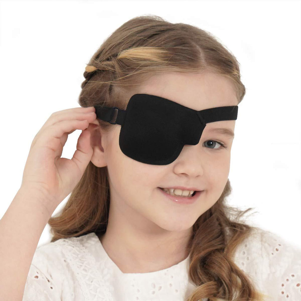 FCAROLYN 3D Eye Patch for Kids - 2nd Generation(Right Eye/ Black) Right Eye - BeesActive Australia