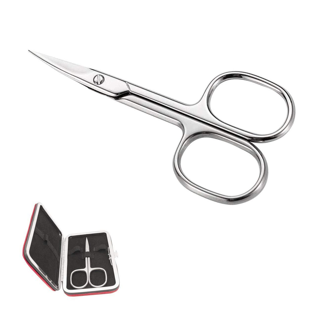 Professional Cuticle Scissors, Premium Curved Blade Scissors, Care For Eyebrow Beard Eyelash and Nail, Made of ATS314 Stainless Steel，Durable And Never Rust - BeesActive Australia