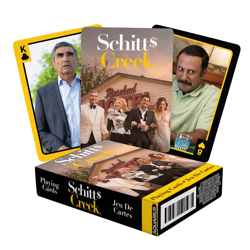 AQUARIUS Schitt's Creek Playing Cards - Schitt's Creek Themed Deck of Cards for Your Favorite Card Games - Officially Licensed Schitt's Creek Merchandise & Collectibles - BeesActive Australia