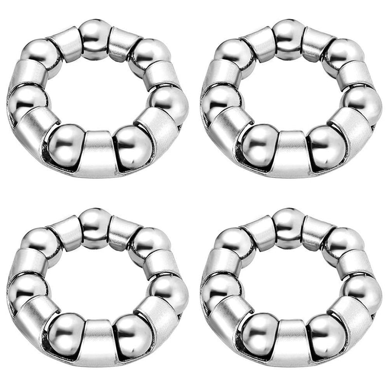 Lanturn Bicycle Wheel Bearing Retainer 3/16 inch x 7 Balls,4 Pcs Ball Bearings for Bike Front Wheel, Kids/Stretch Bicycle - BeesActive Australia