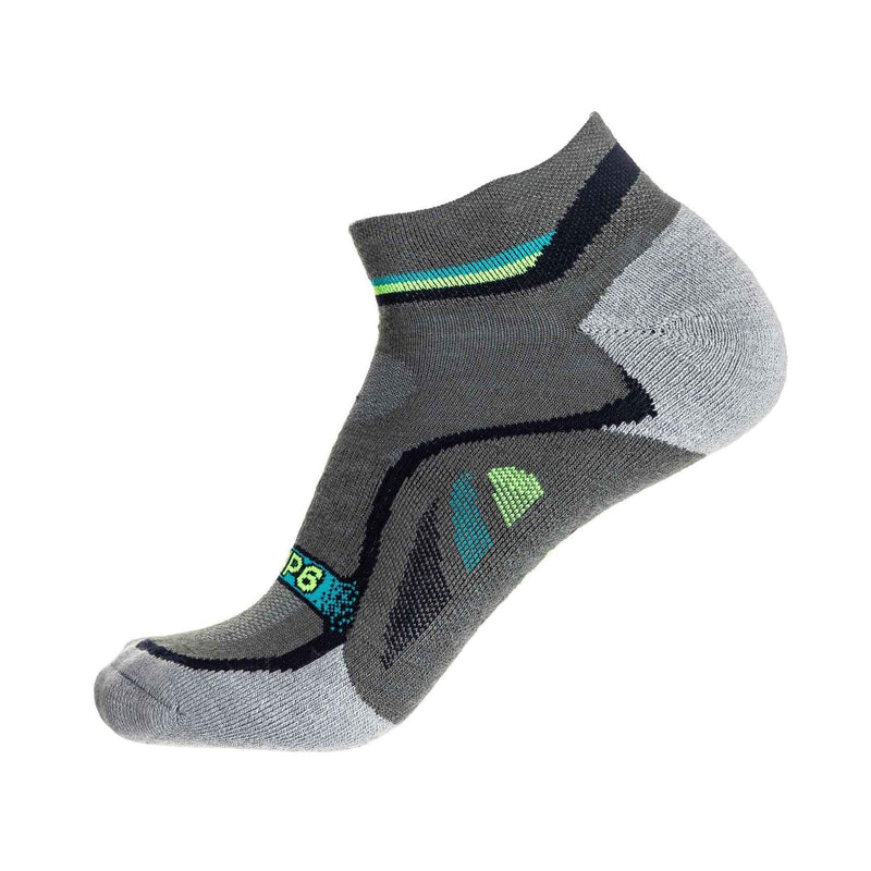 GRIP6 Merino Wool Socks Mens | Wool Hiking Socks Medium Fastback Grey - BeesActive Australia
