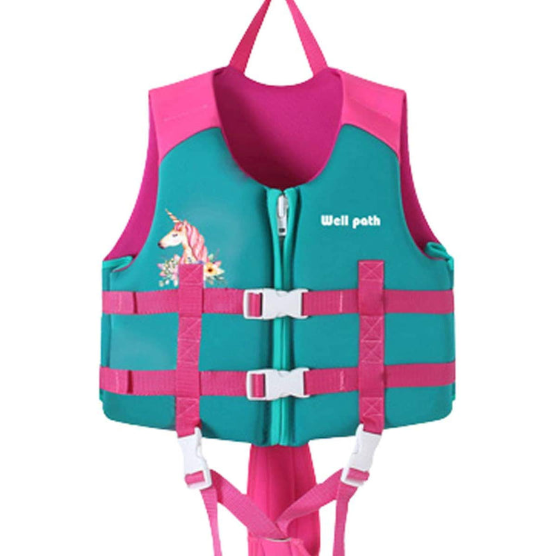 Kids Swim Vest- Swimming Vest for Child with Adjustable Safety Strap , Suitable for Age 1-9 Years Pink S/(1-3 Years) - BeesActive Australia