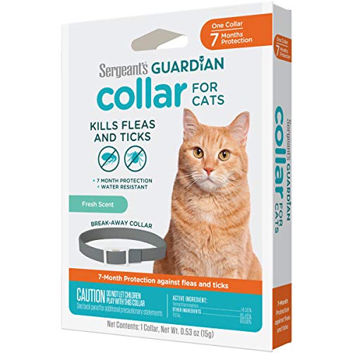 Sergeant's Guardian Flea & Tick Cat Collar, 1 Count - BeesActive Australia