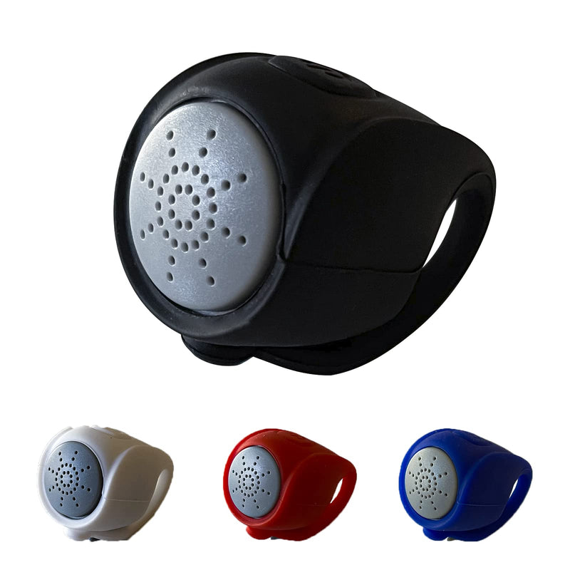 Bicycle Bell for Handlebars -95dB Bicycle Horn 2 Sound Modes Loud Bike Horn -Waterproof Electric Bike Bell for Kids and Adults, Easy to Install Made Silicone by Ryders Recreation Black - BeesActive Australia