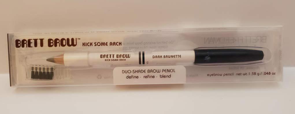 BRETT BROW Duo-Shade Brow Pencil Dark Brunette 0.48oz - BeesActive Australia