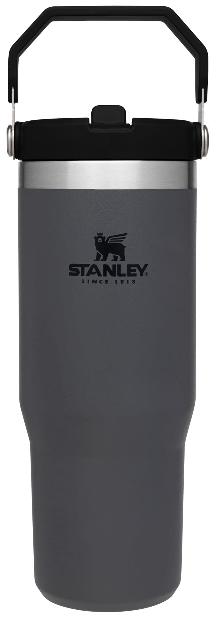 Stanley Classic The IceFlow Flip Straw Tumbler 30OZ Charcoal - BeesActive Australia
