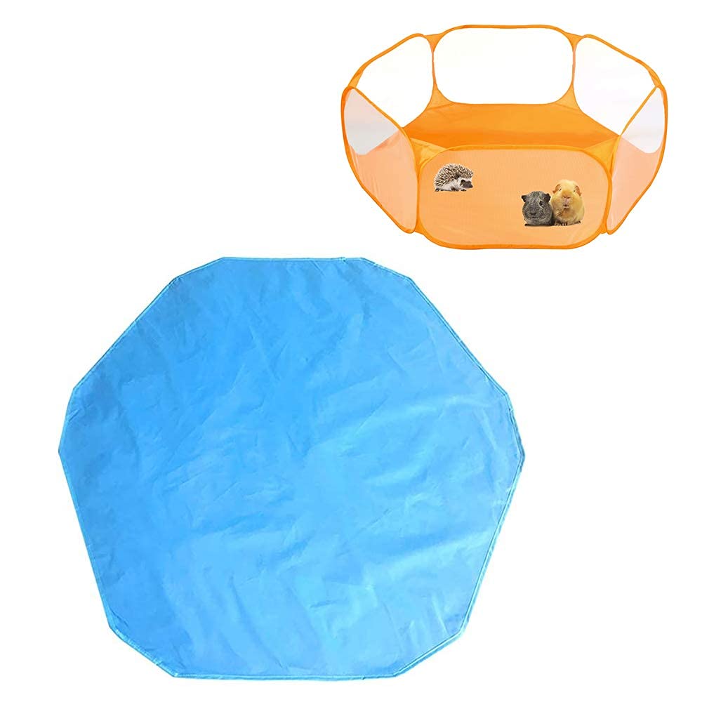 Small Animal Playpen with Waterproof Pads, Reusable Liners, Waterproof Bottom on Both Sides, Fit with Pet Tent (42.5in x 41in) Bedding for Guinea Pig, Rabbit, Hamster, Chinchilla and Hedgehog - BeesActive Australia